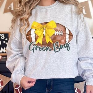 Green Bay Packers Football Crewneck Sweatshirt